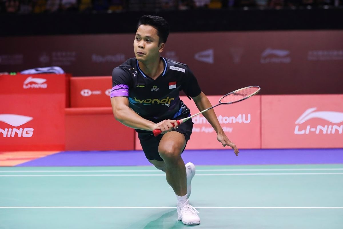 Ginting petik sisi positif usai kalah dari Axelsen