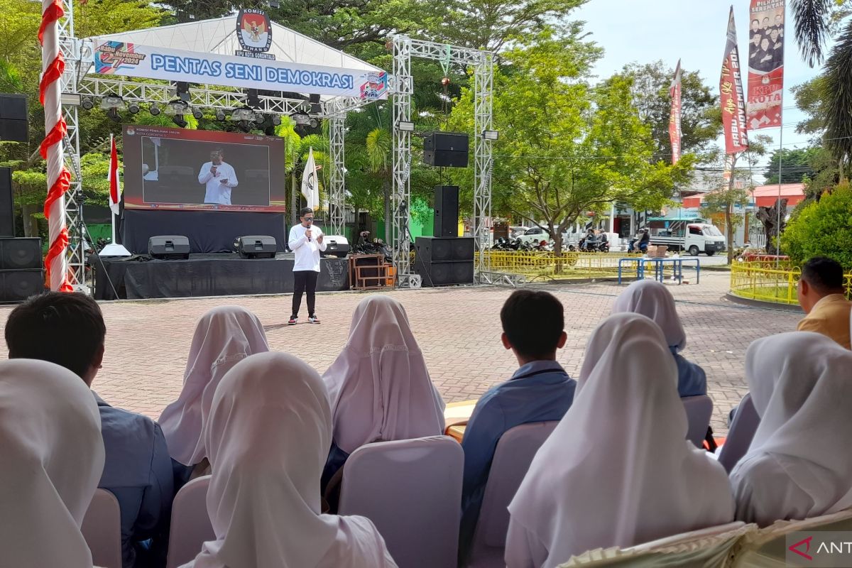 KPU Kota Gorontalo ciptakan pemilih pemula paham demokrasi