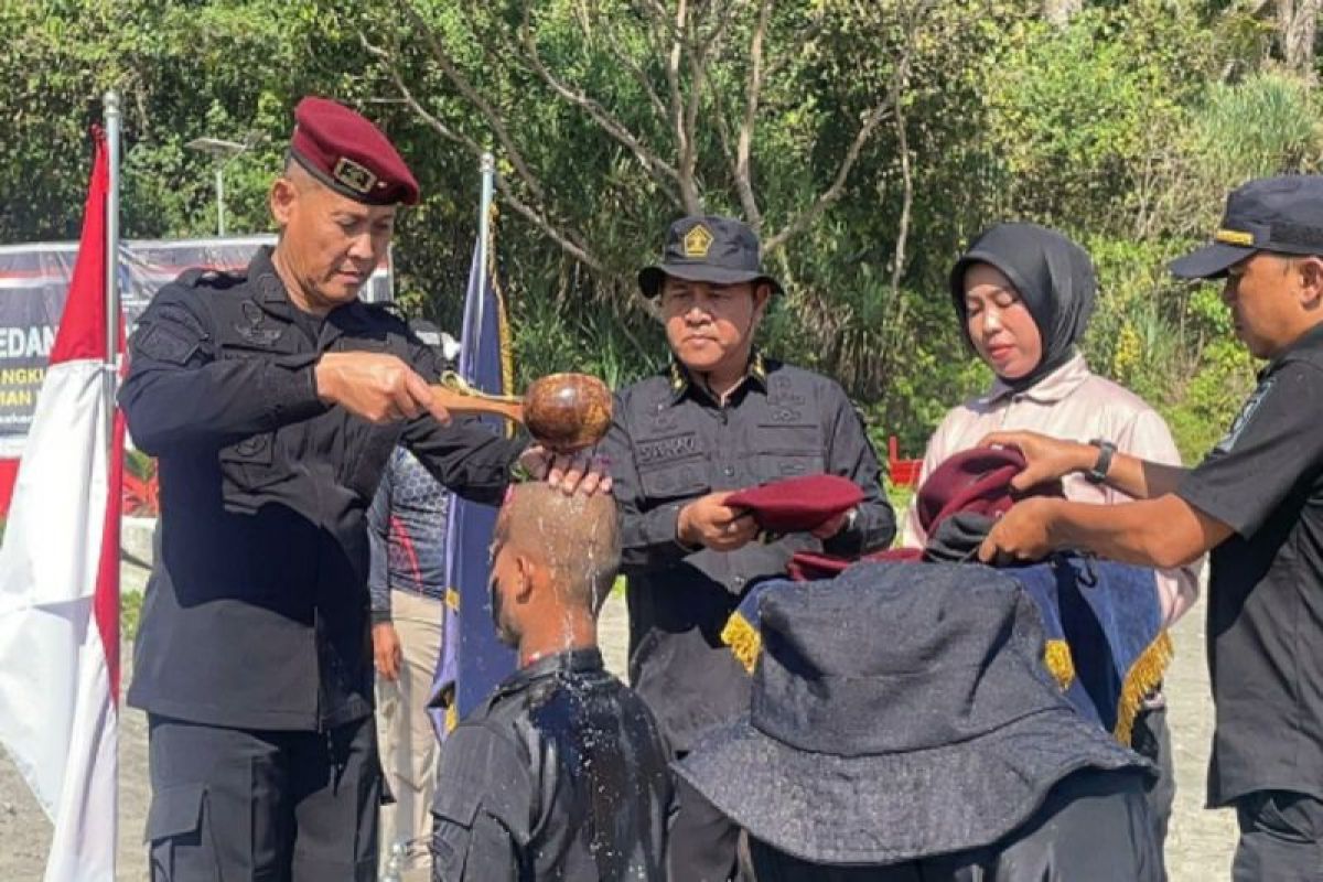 128 CPNS Kemenkumham Jateng jalani pembaretan di Nusakambangan