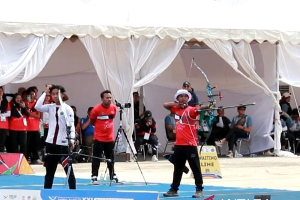 Panahan - Kecepatan memanah Baasith sumbang emas pertama bagi Jabar