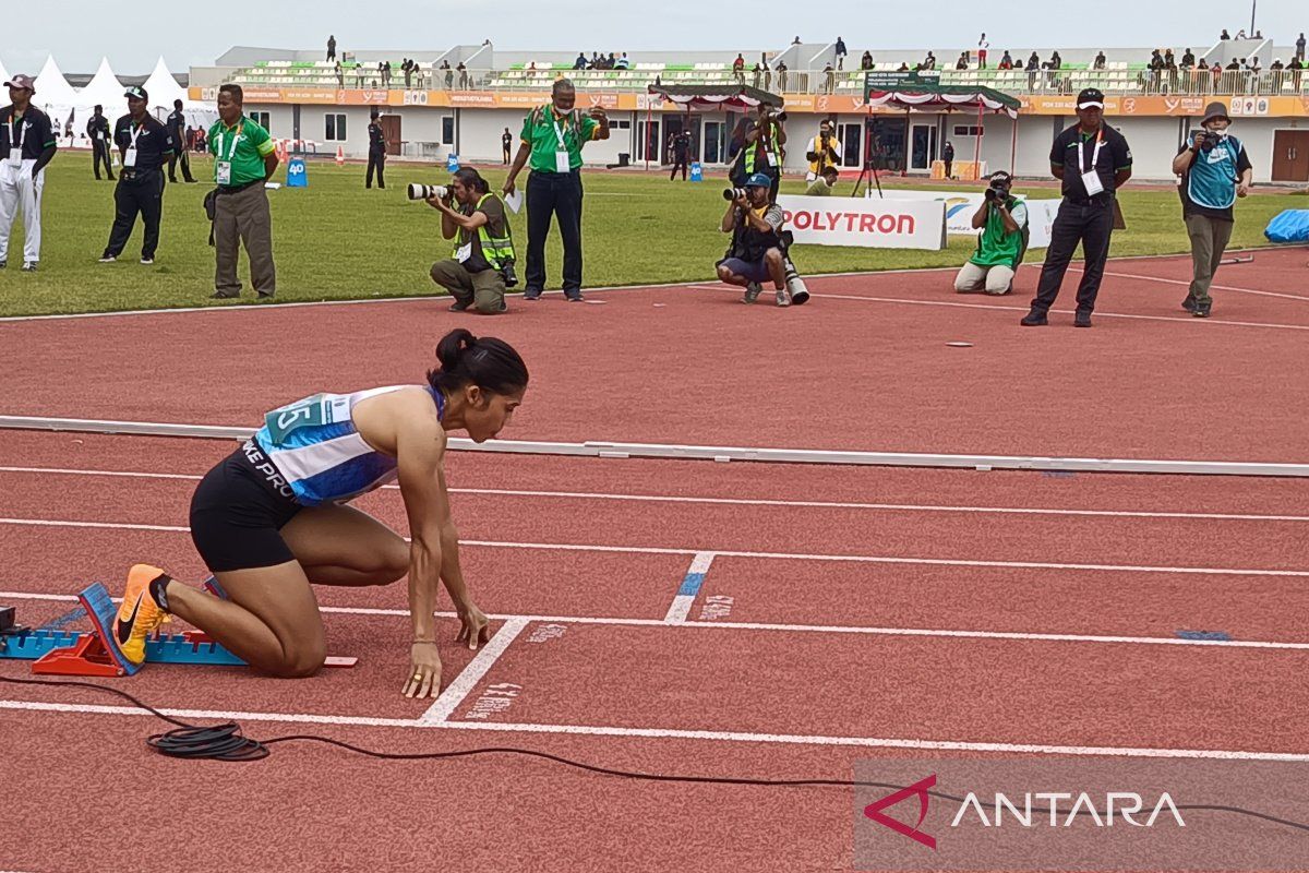 Atletik - Sumsel rebut emas 400 meter putri lewat kaki anggota TNI