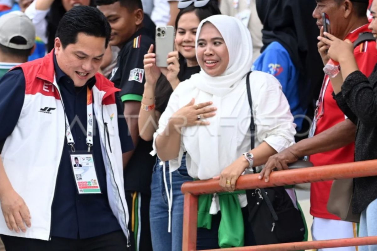 Erick Thohir nilai sepak bola putri PON XXI ajang bangun kompetisi yang sehat