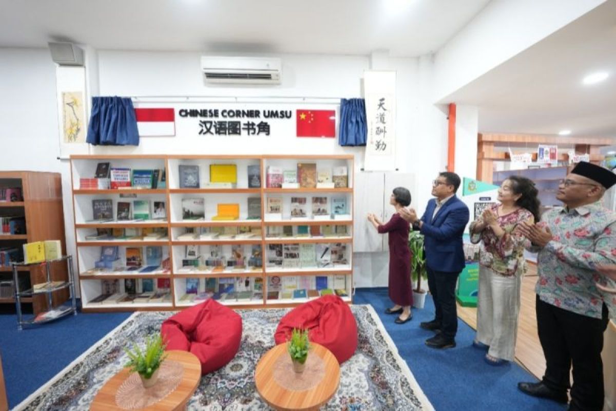 Chinese Corner UMSU diresmikan, koleksi buku terlengkap di Medan