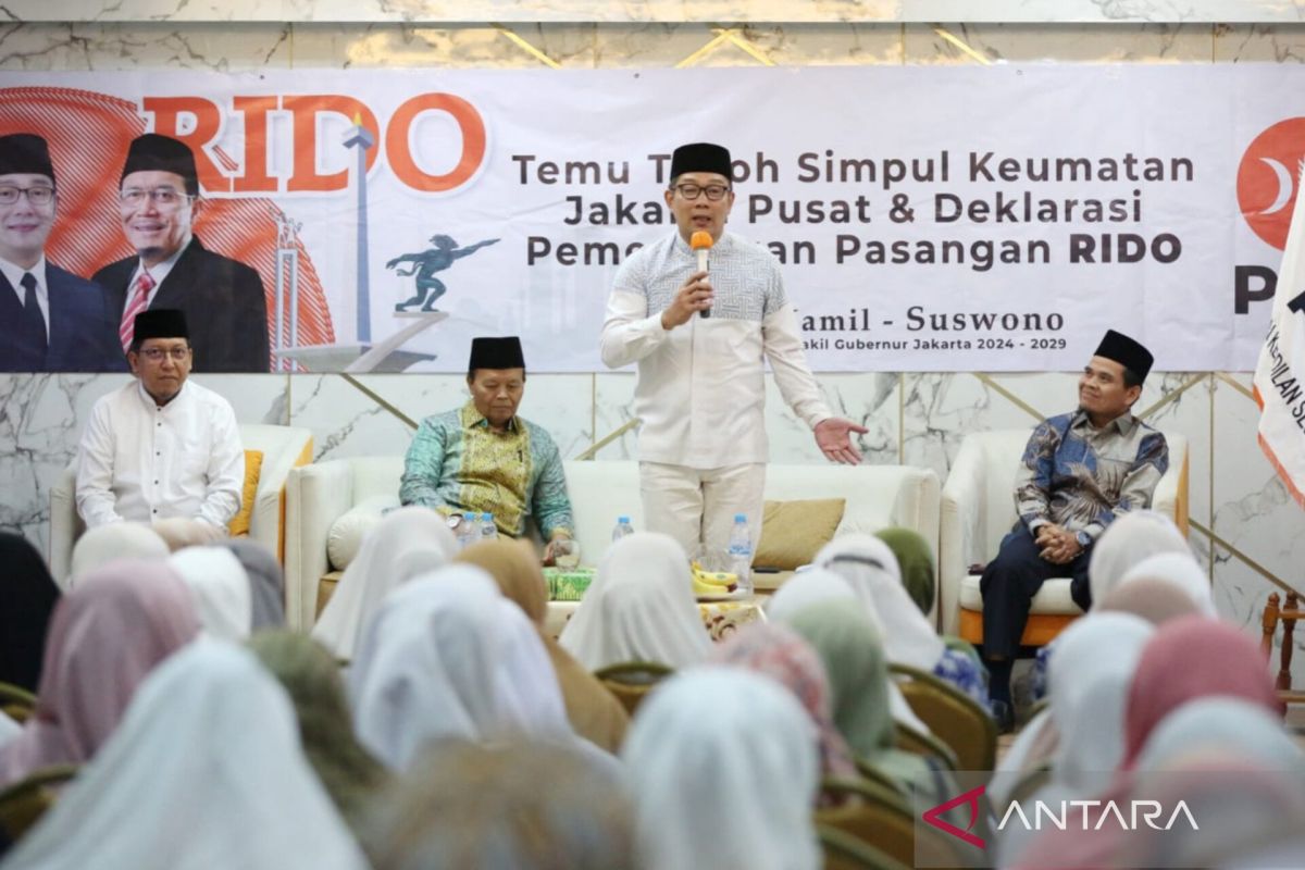 Ridwan Kamil akui sudah kirim pesan dan tunggu waktu  bertemu Anies dan Ahok