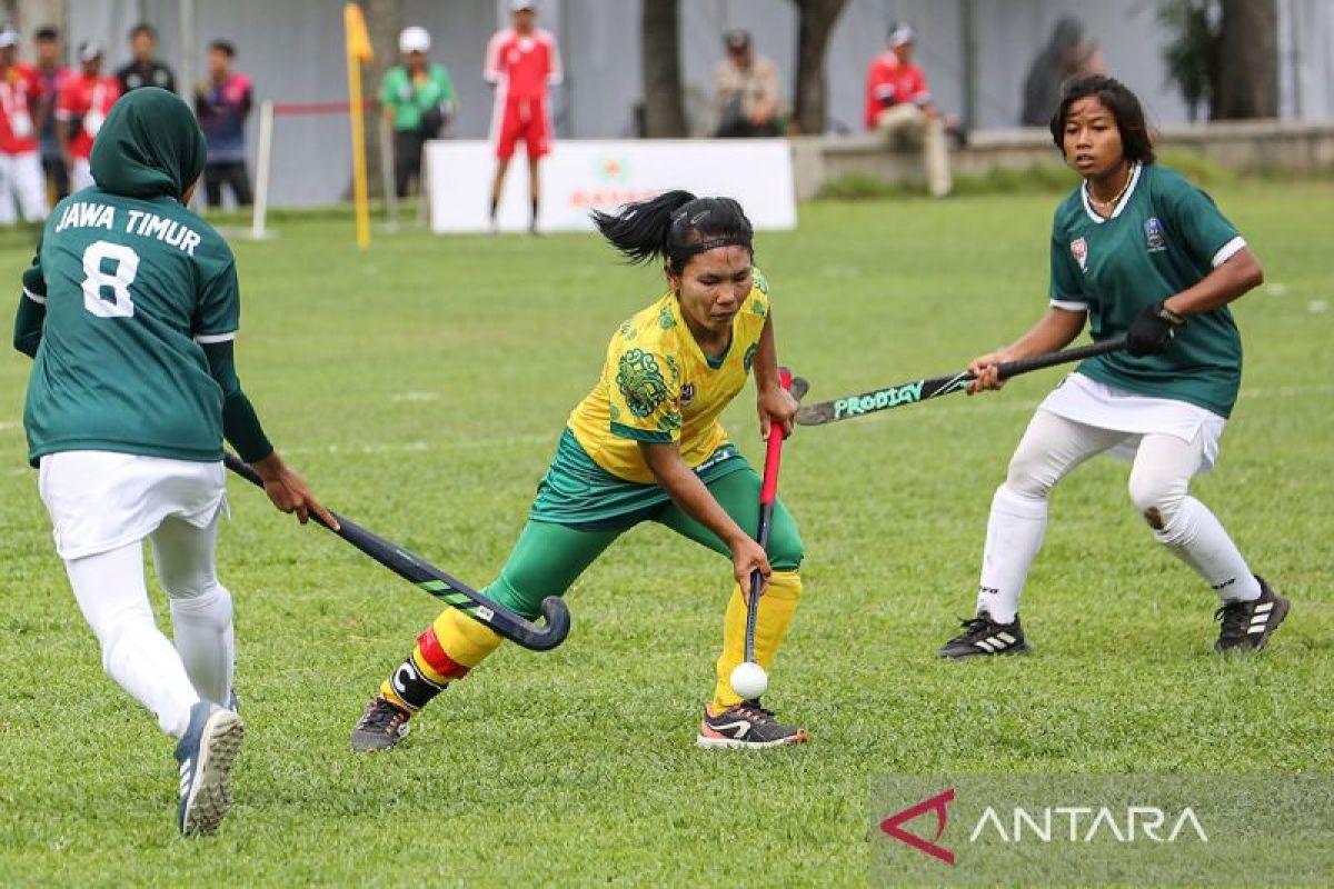 Bermain tanpa gol lawan Papua, hoki putri Sumut melangkah ke  final