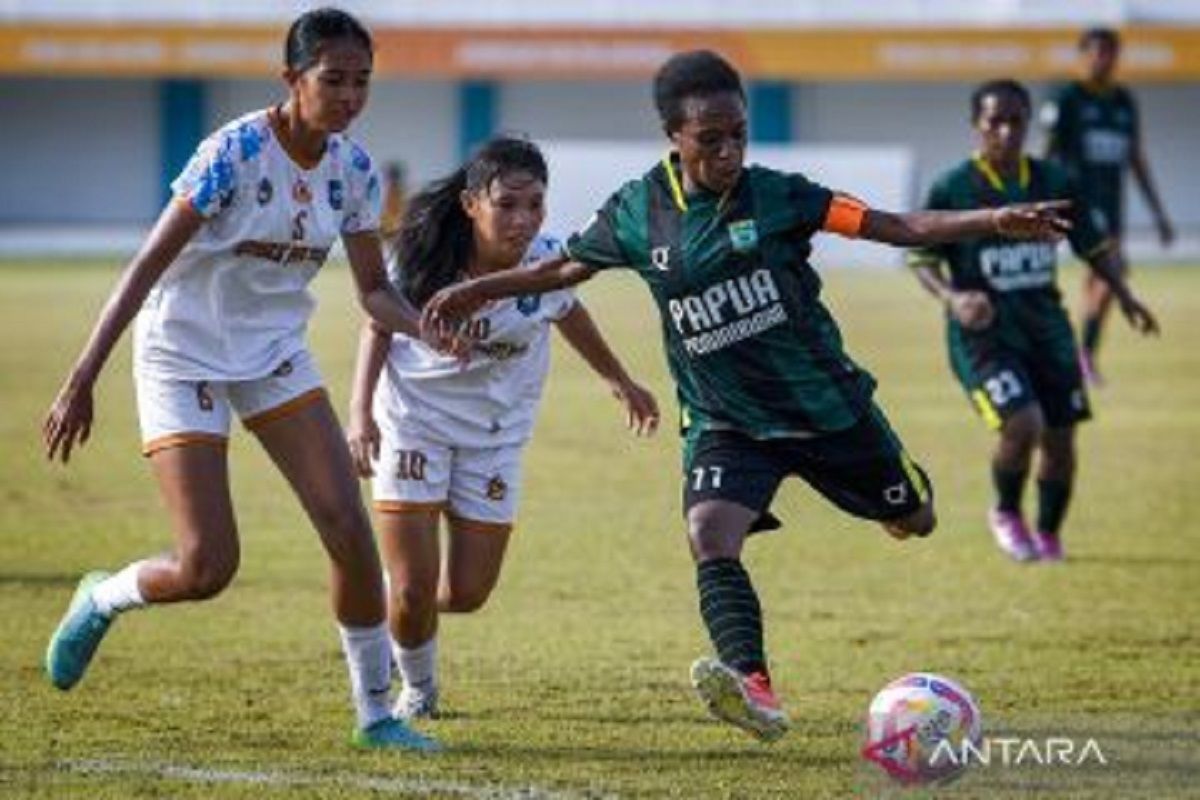 Tim sepak bola putri Papua Pegunungan raih perunggu