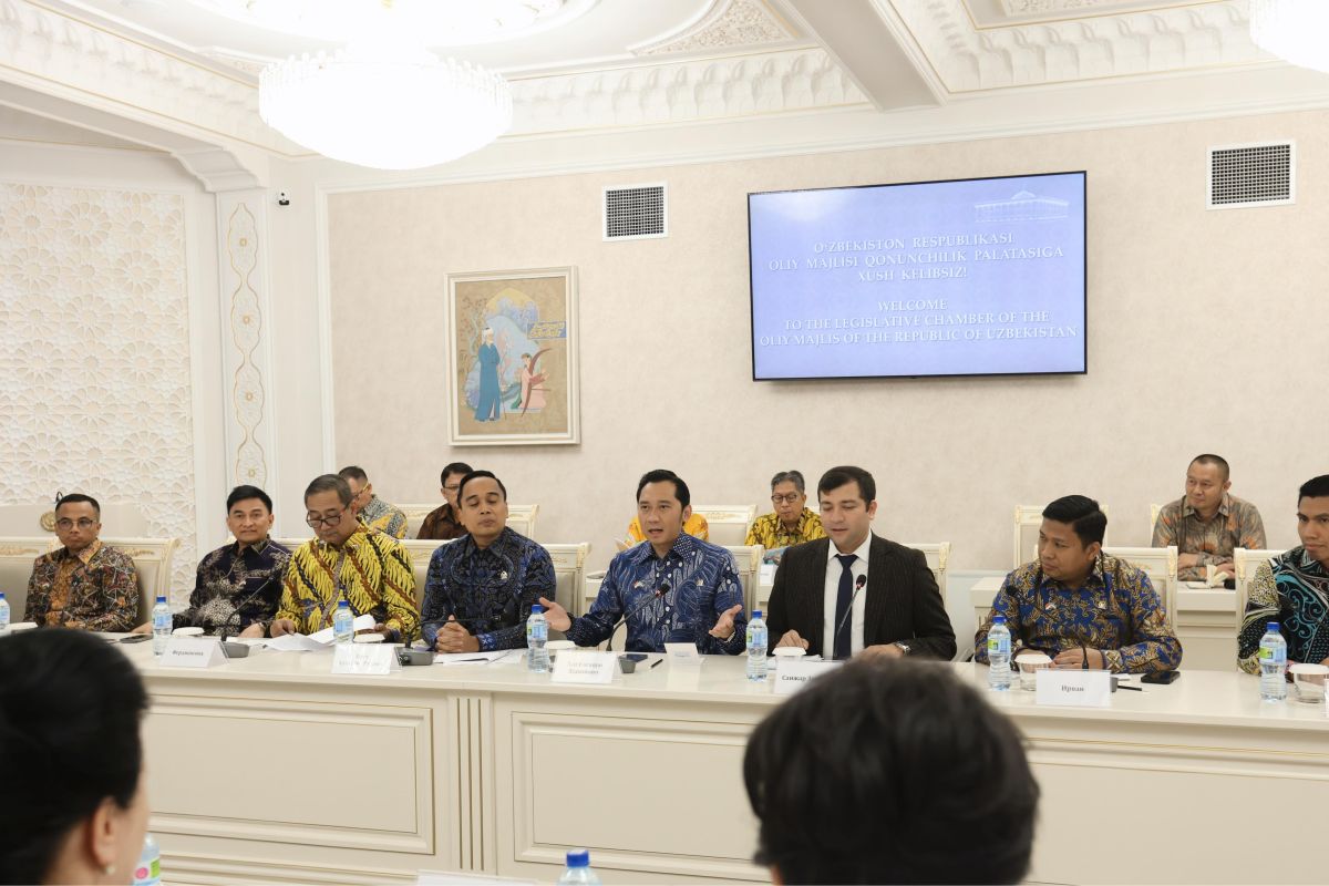 Indonesia's DPR meets Uzbek Parliament to discuss future cooperation