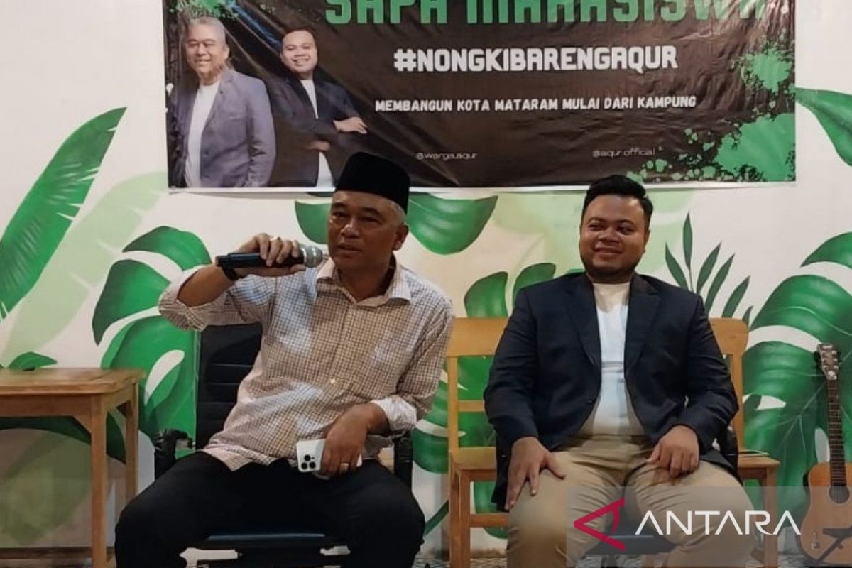 Akur siapkan 500 beasiswa jika terpilih di Pilkada Mataram 2024