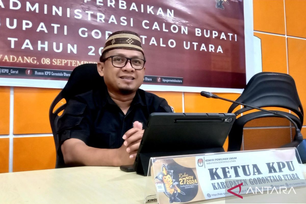 KPU Gorontalo Utara nyatakan satu bakal calbup tidak penuhi syarat