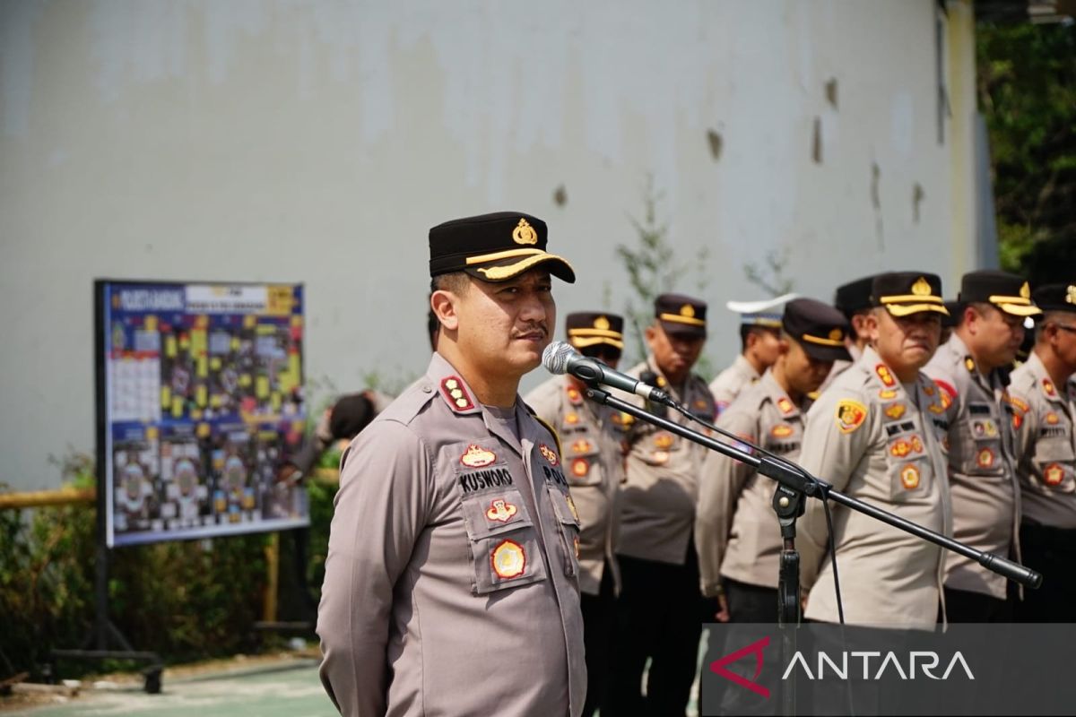 Polresta Bandung terjunkan 1.597 personel amankan laga Persib vs PSIS