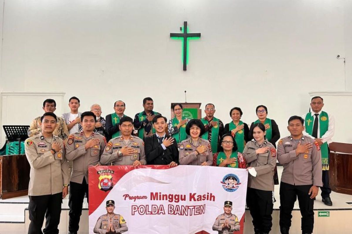 Polda Banten sosialisasikan program unggulan di Gereja Pasundan Lebak