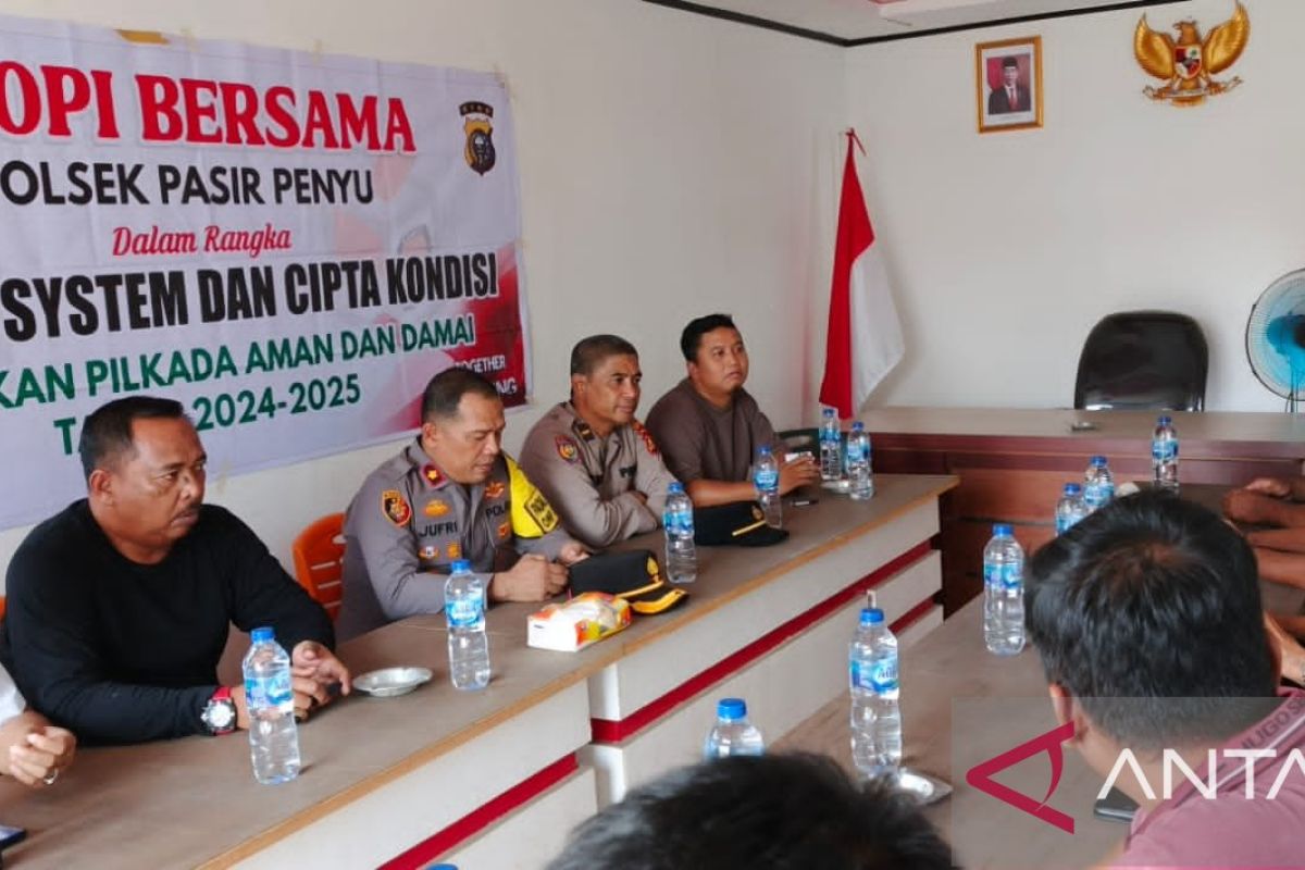 Kapolsek Pasir Penyu serukan pilkada bermartabat