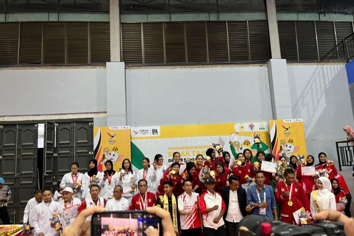 Sulsel pertahankan juara umum cabang sepak takraw di PON