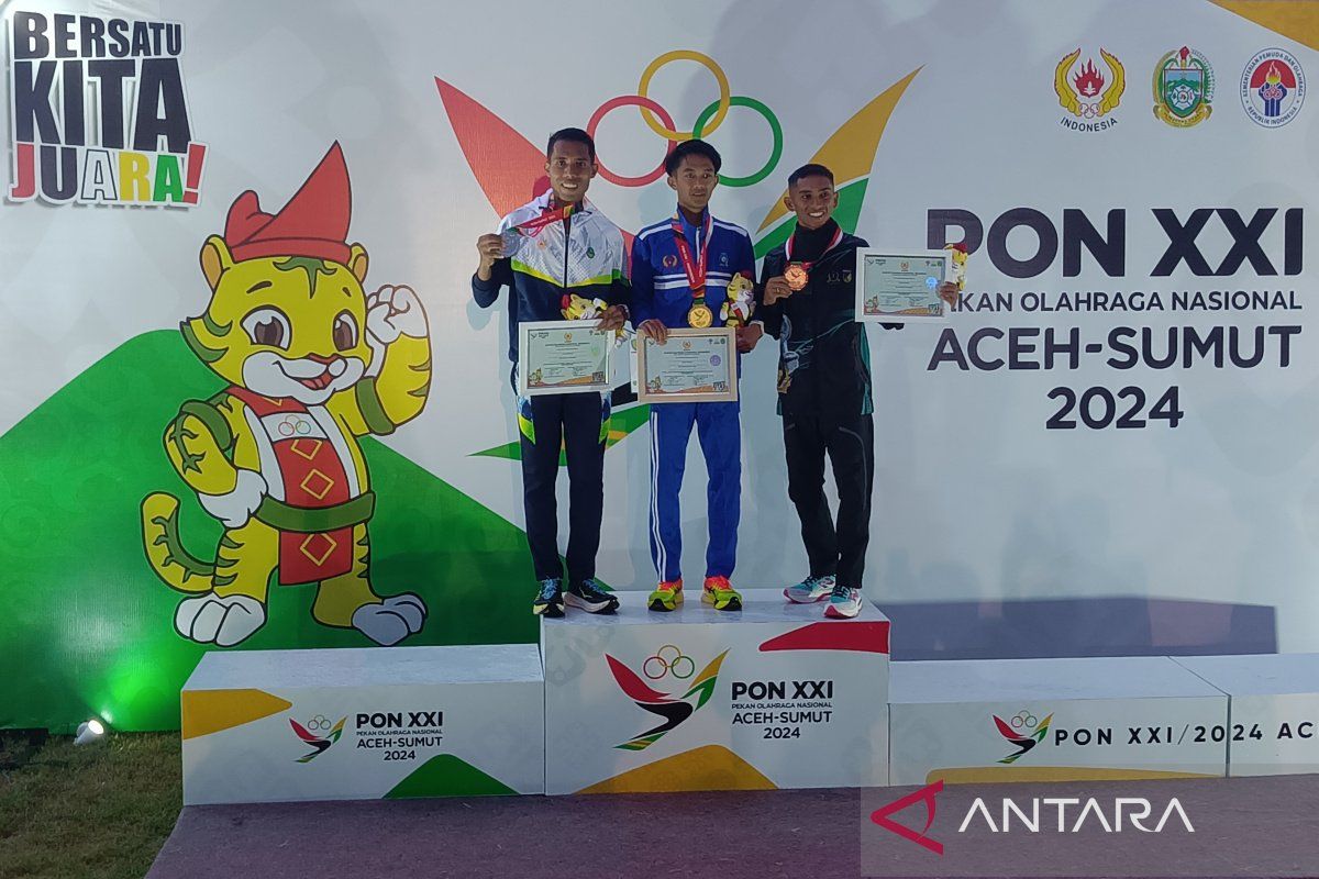 Atletik - Babel gondol emas pertama lewat lari 10.000 meter putra