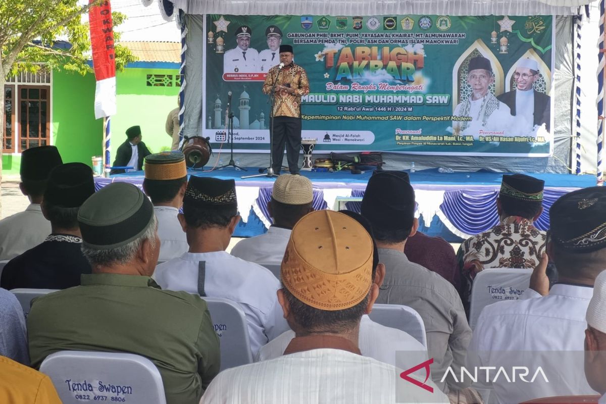 Bupati Manokwari: Nabi Muhammad teladan pemersatu masyarakat majemuk