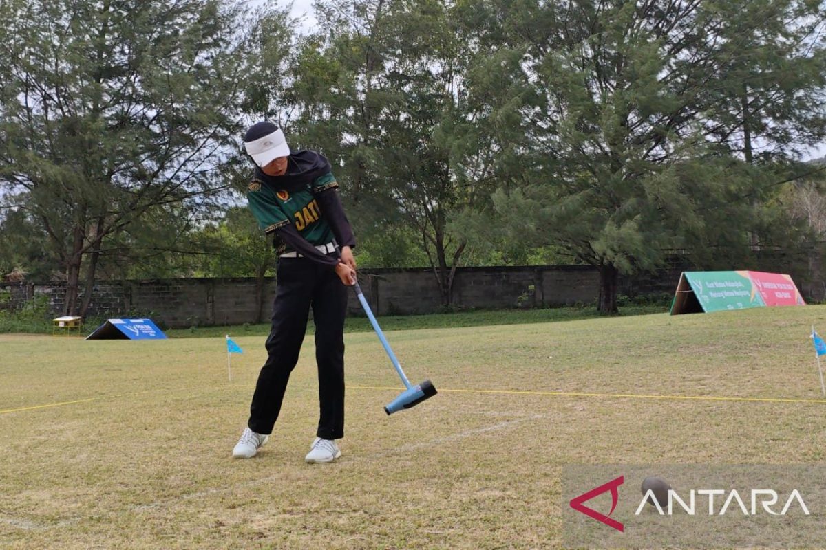 Woodball - Tuan rumah Aceh tambah emas di nomor double mix fairway