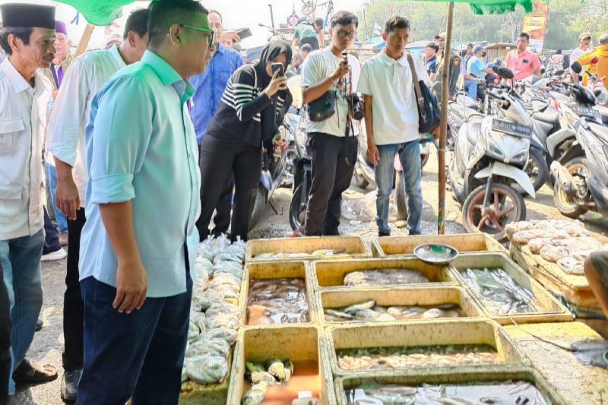 Andra Soni dan Maesyal-Intan hadiri pesta nelayan di Tangerang