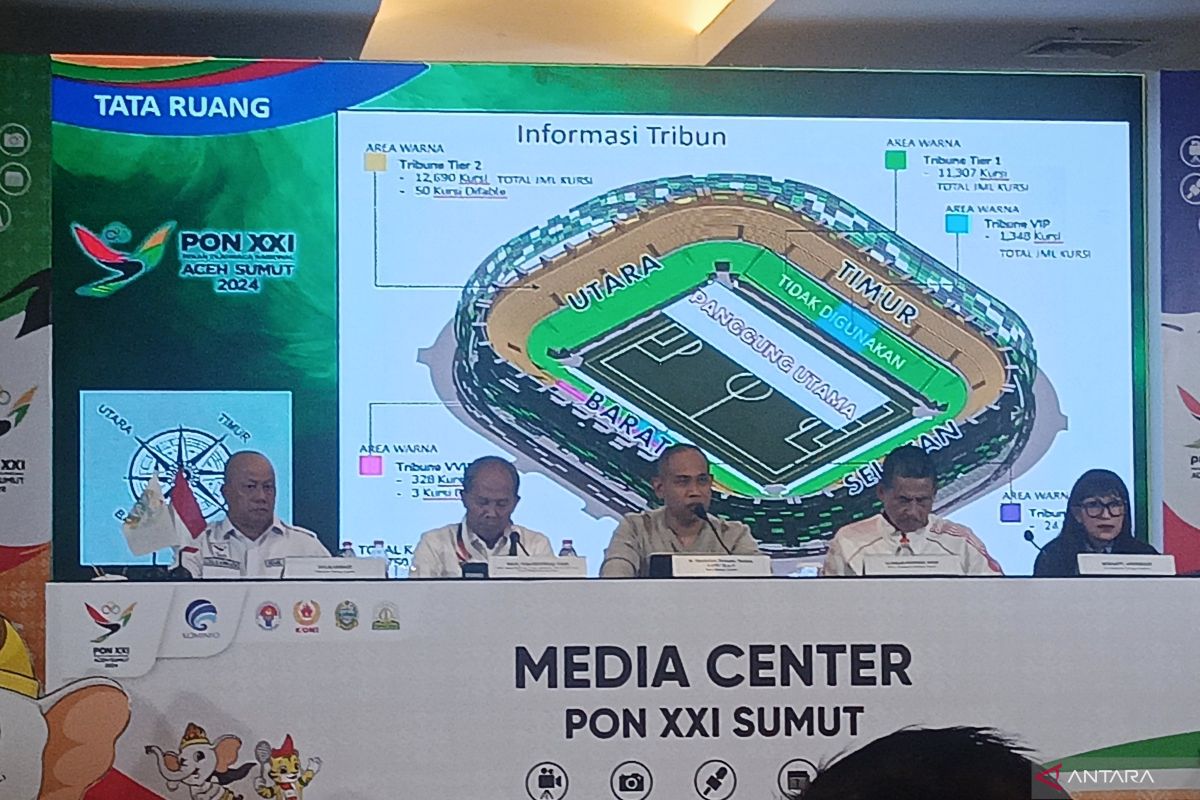 PB PON Sumut sediakan loket tiket gratis menonton penutupan PON