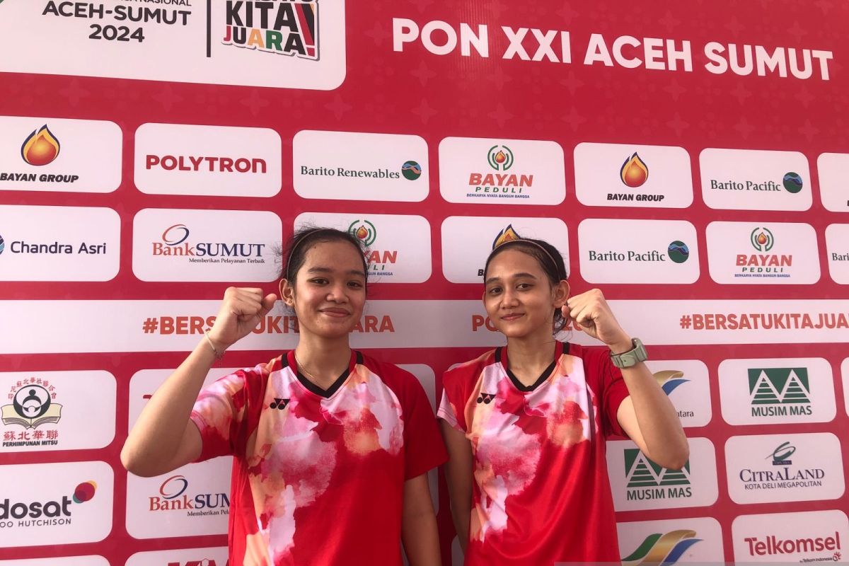 Ada kebanggaan bagi Mutia/Rista setelah jadi wakil Aceh di semifinal