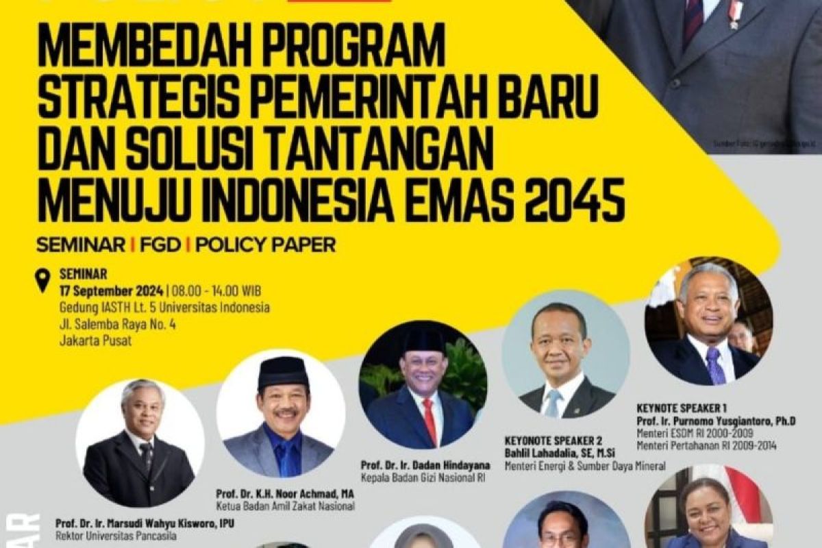 CSPS SKSG UI menggelar Strategic Policy Forum