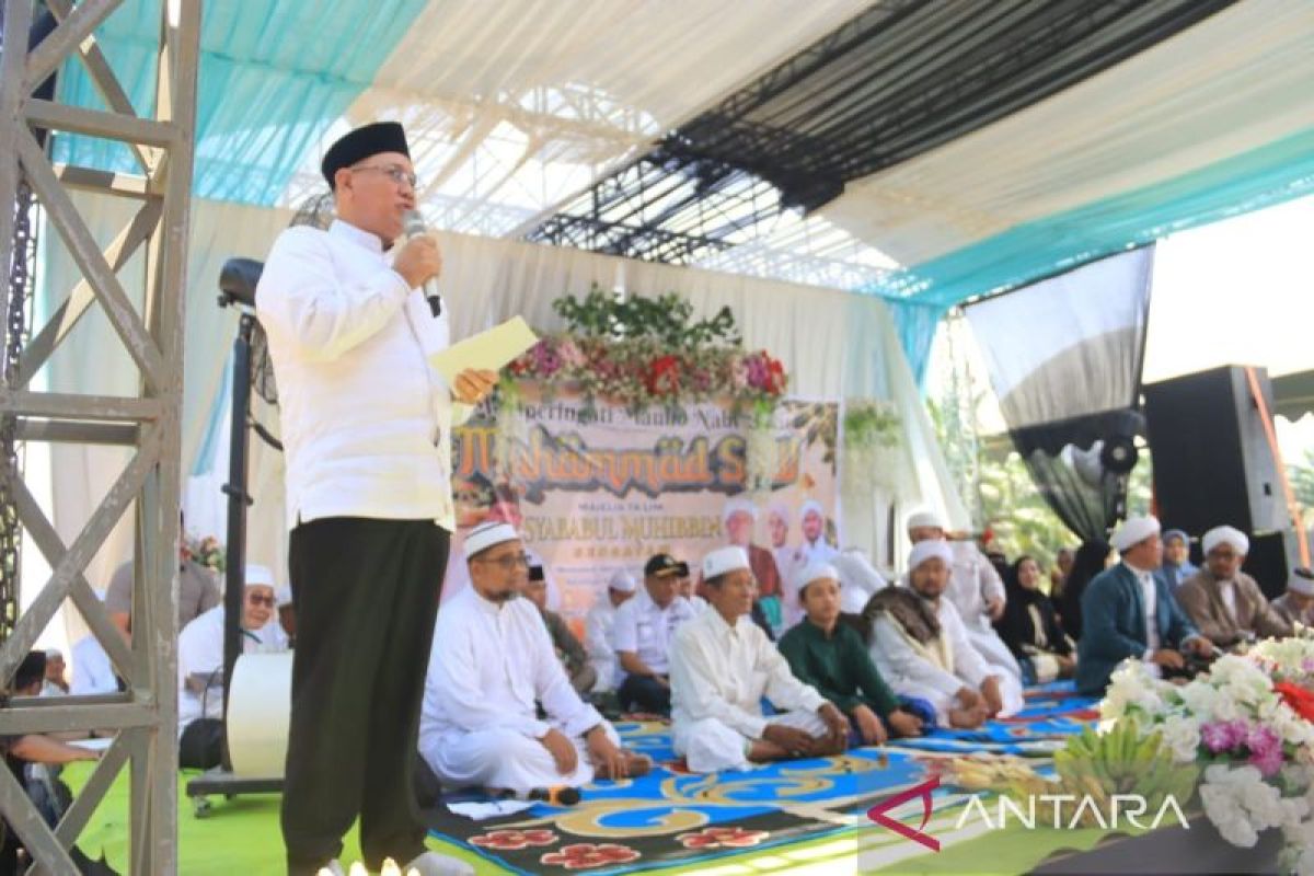 Bupati Kotabaru hadiri peringatan Maulid Akbar di Sengayam