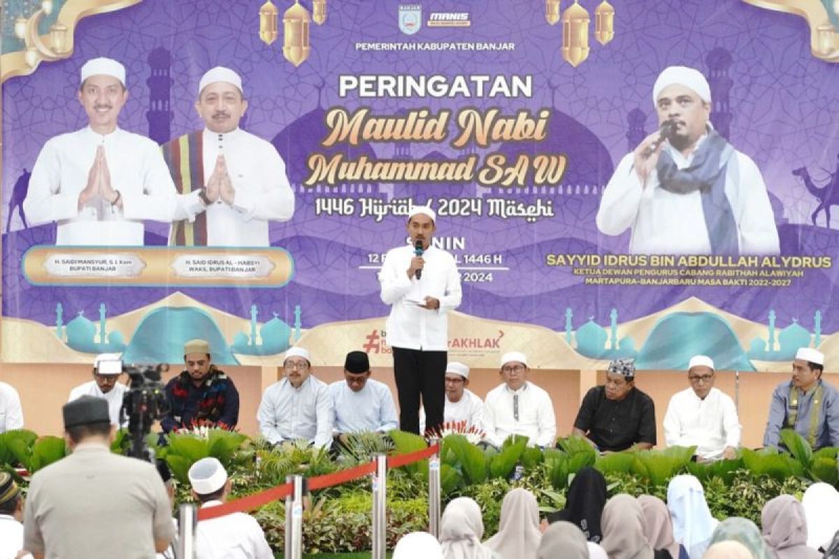 Pemkab Banjar peringati Maulid Nabi Muhammad SAW