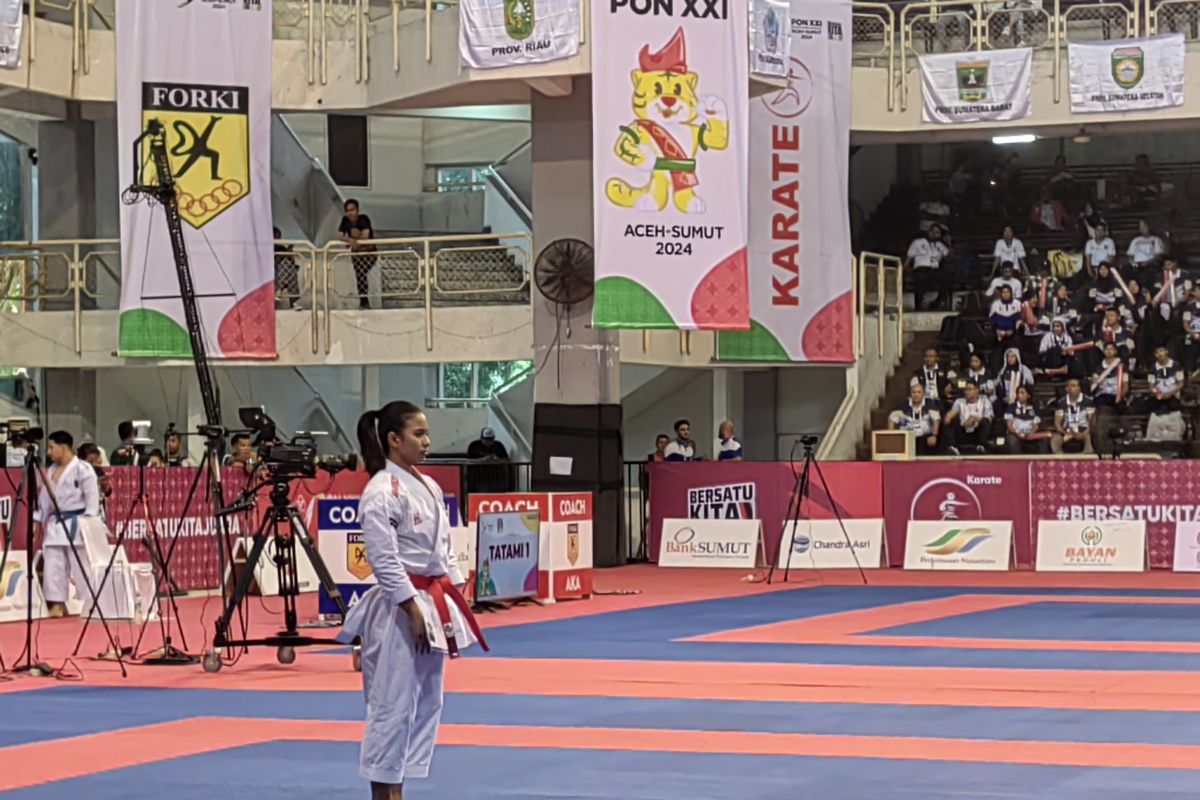 Karate - Krisda Putri Aprilia pertahankan medali emas kata perorangan putri