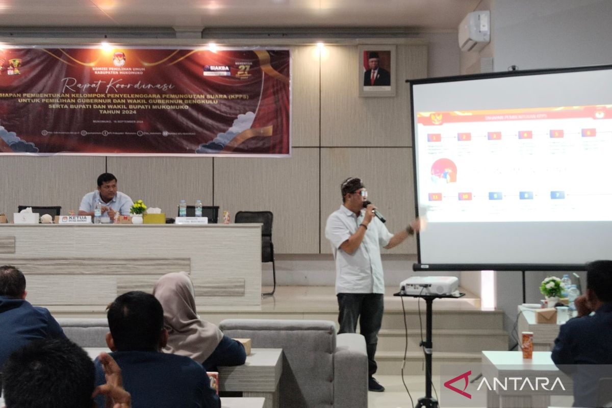 KPU Mukomuko siapkan pembentukan KPPS Pilkada 2024