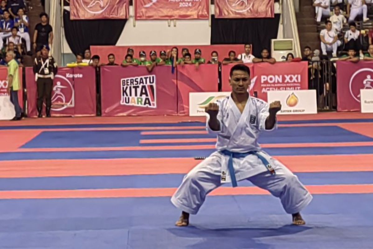 Karate - Ahmad Zigi akhiri penantian emas Kata Perorangan Putra di PON