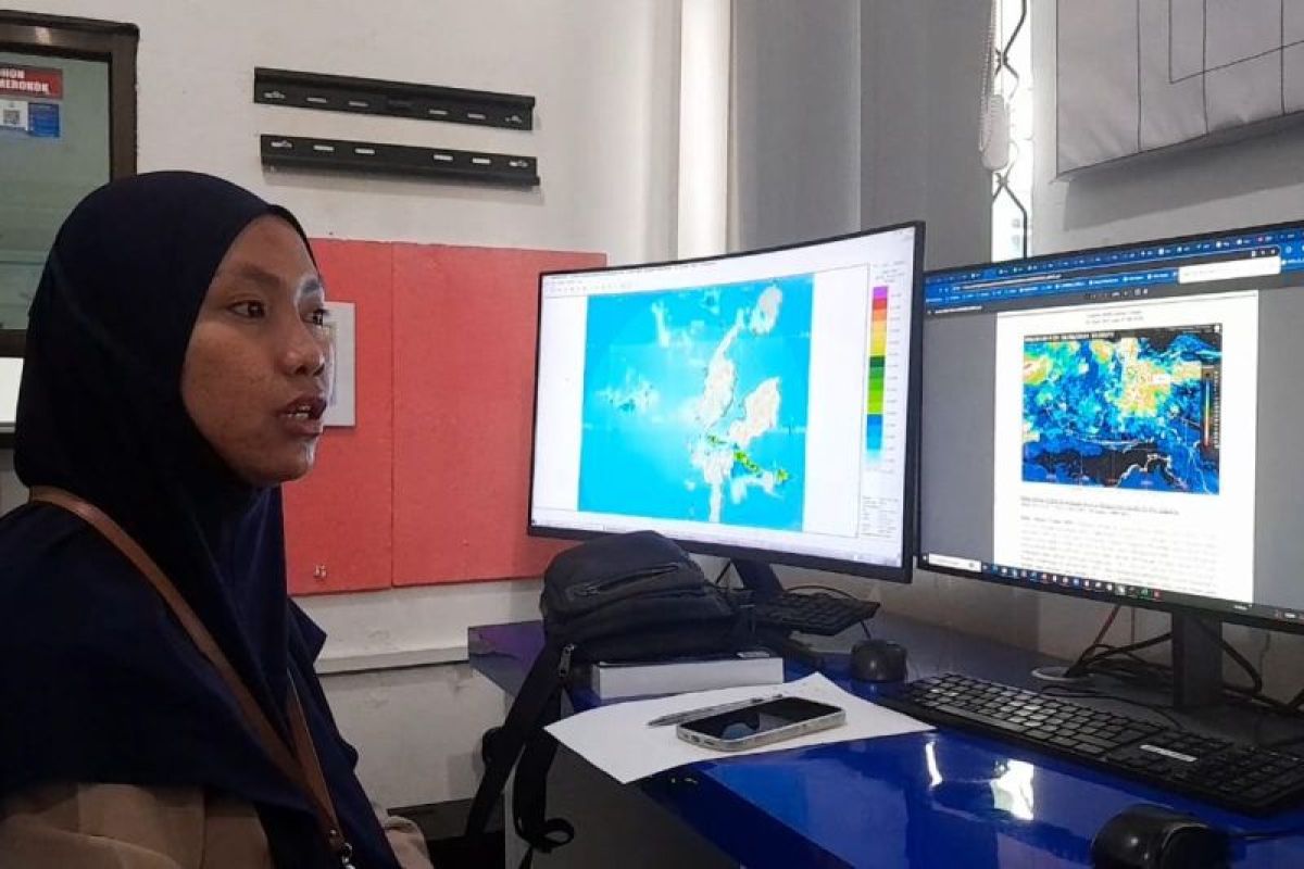 BMKG: Cuaca buruk di Maluku Utara akibat angin kencang