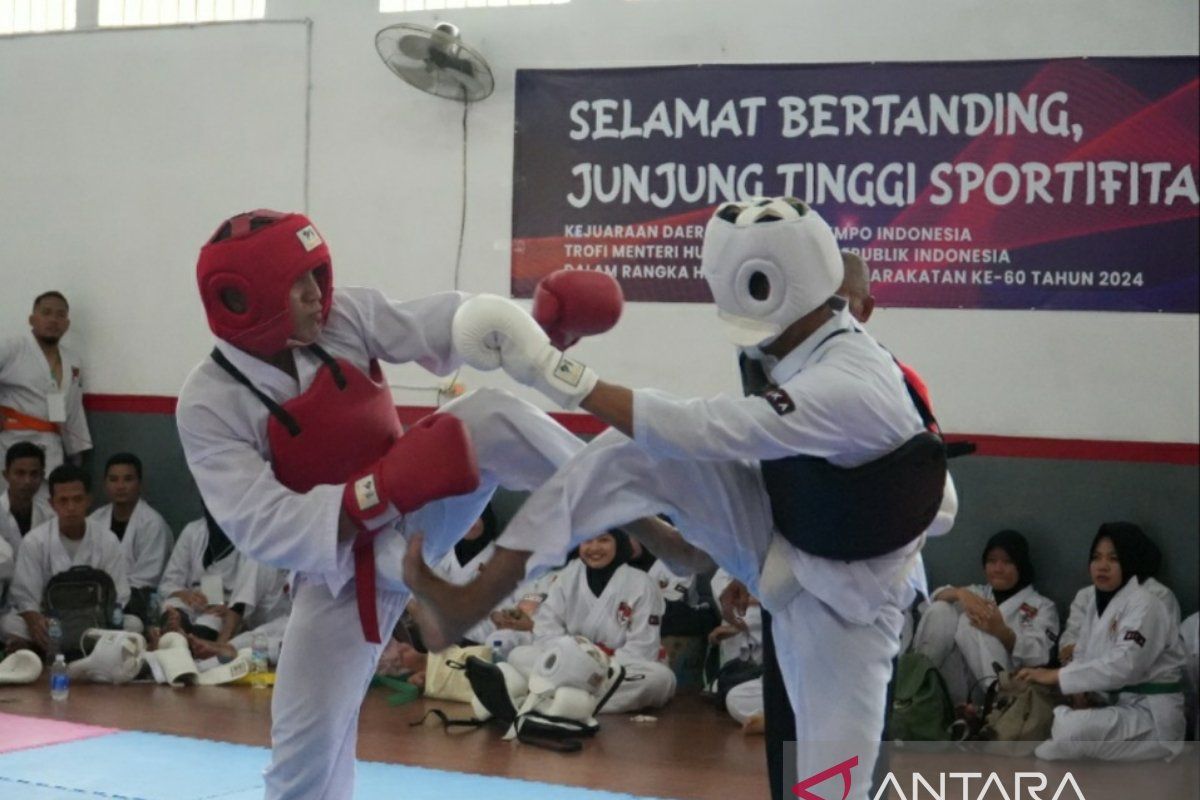 Delapan atlet Sumsel ikuti Kejurnas Kempo Kemenkumham 2024