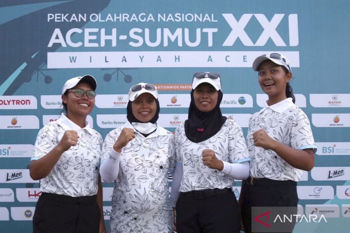 PON XXI Aceh-Sumut: Tim Banten raih emas woodball fairway putri