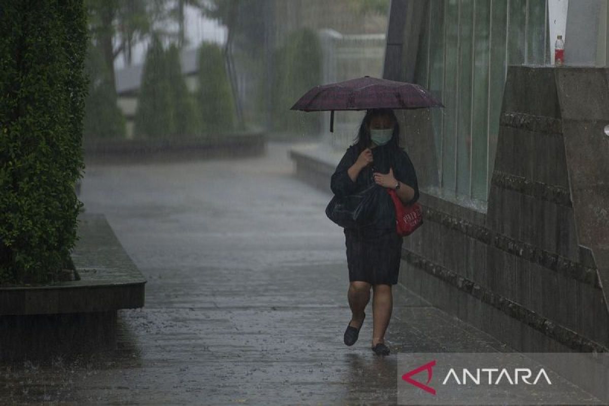 BMKG: Pangkalpinang berpotensi hujan ringan Minggu sore