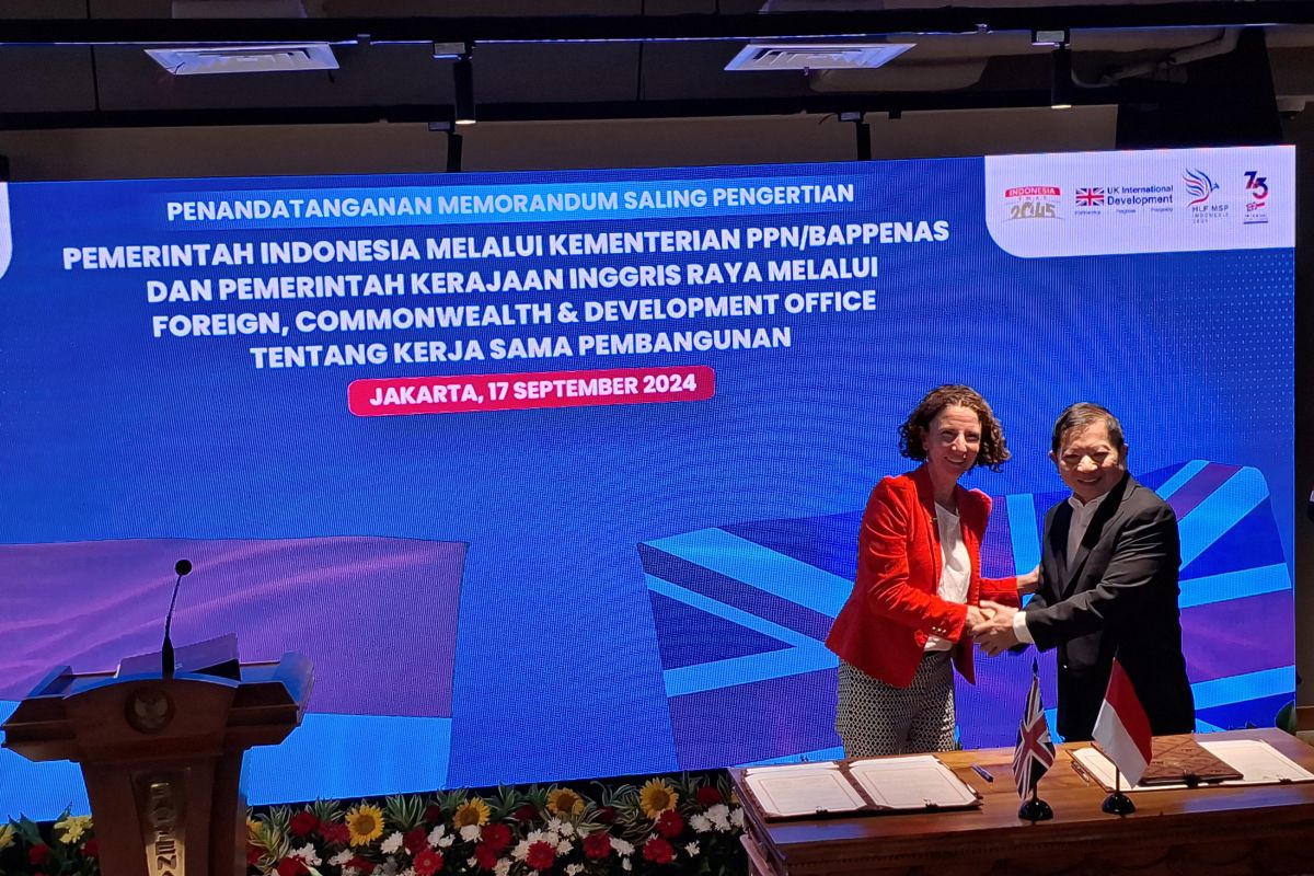 Indonesia, UK sign MoU on green economy, sustainable growth