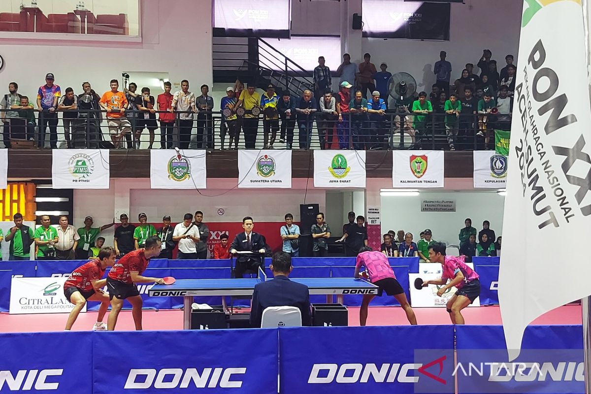 Tenis Meja - Jatim raih emas setelah gagal tiga kali di final