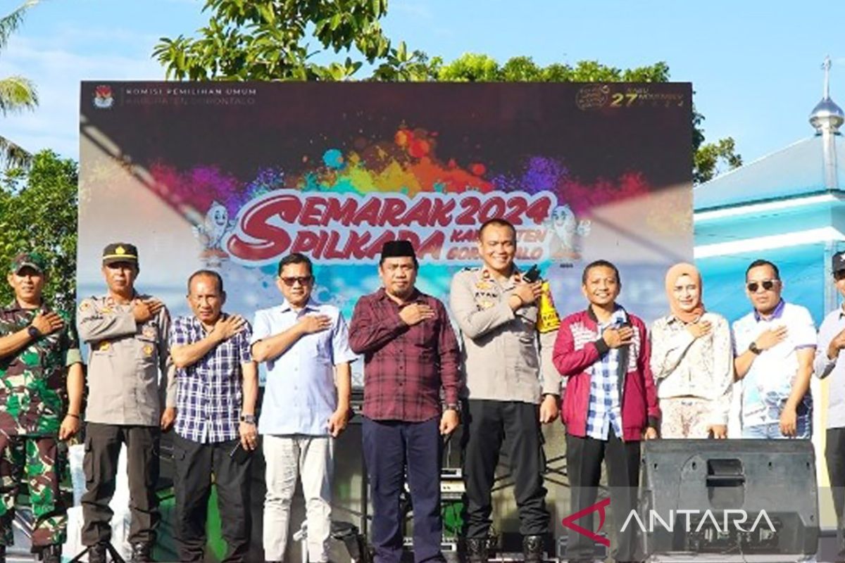 KPU Kabupaten Gorontalo sosialisasi tahapan Pilkada 2024