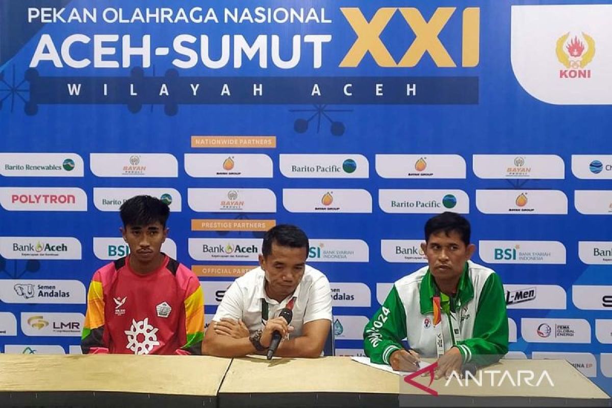 Pelatih mohon maaf ke warga karena gagal bawa Aceh ke final sepak bola