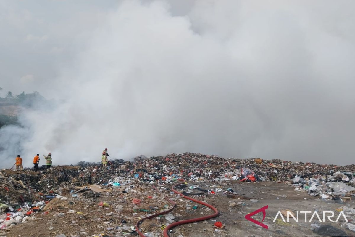 TPSA Bagendung Cilegon kembali terbakar