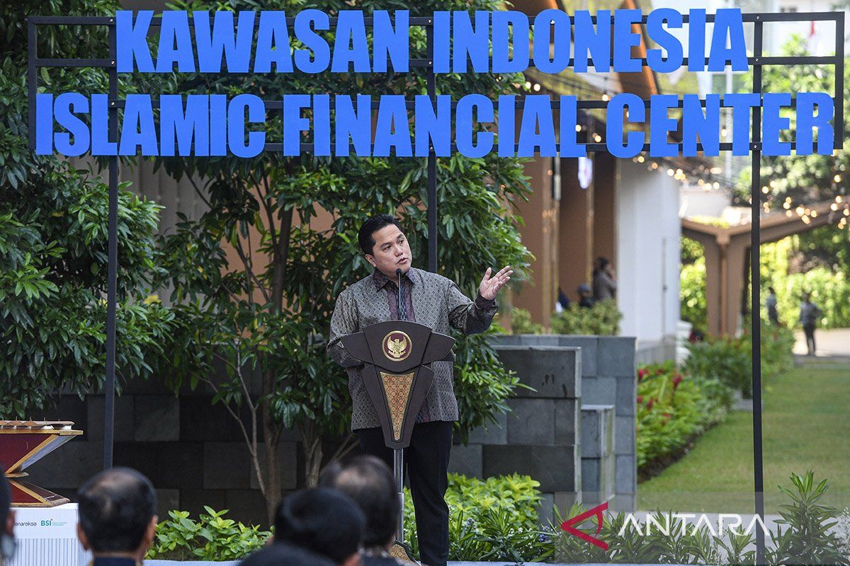 Erick: Indonesia Islamic Financial Center agar ekonomi syariah terpadu