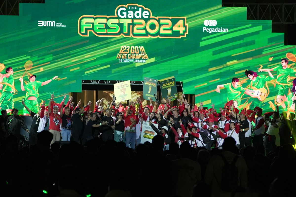 Wujud Employee Well-being, Pegadaian Gelar The Gade Fest 2024