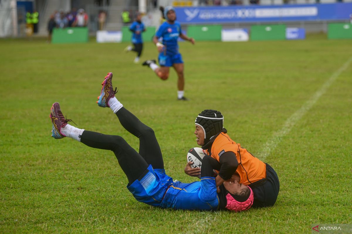 Hasil Rugby 7s: tim putra dan putri Jakarta lolos ke semifinal