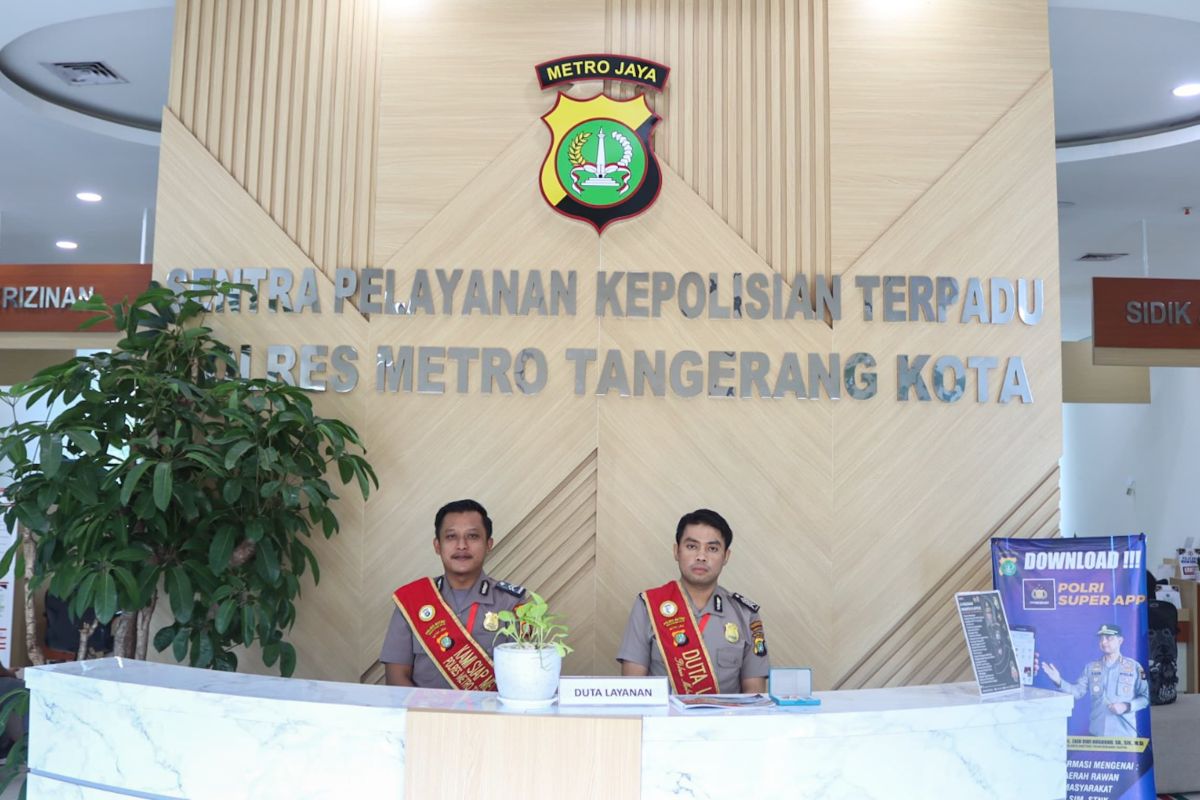 Gedung baru Polres Metro Tangerang sediakan sarana kelompok rentan