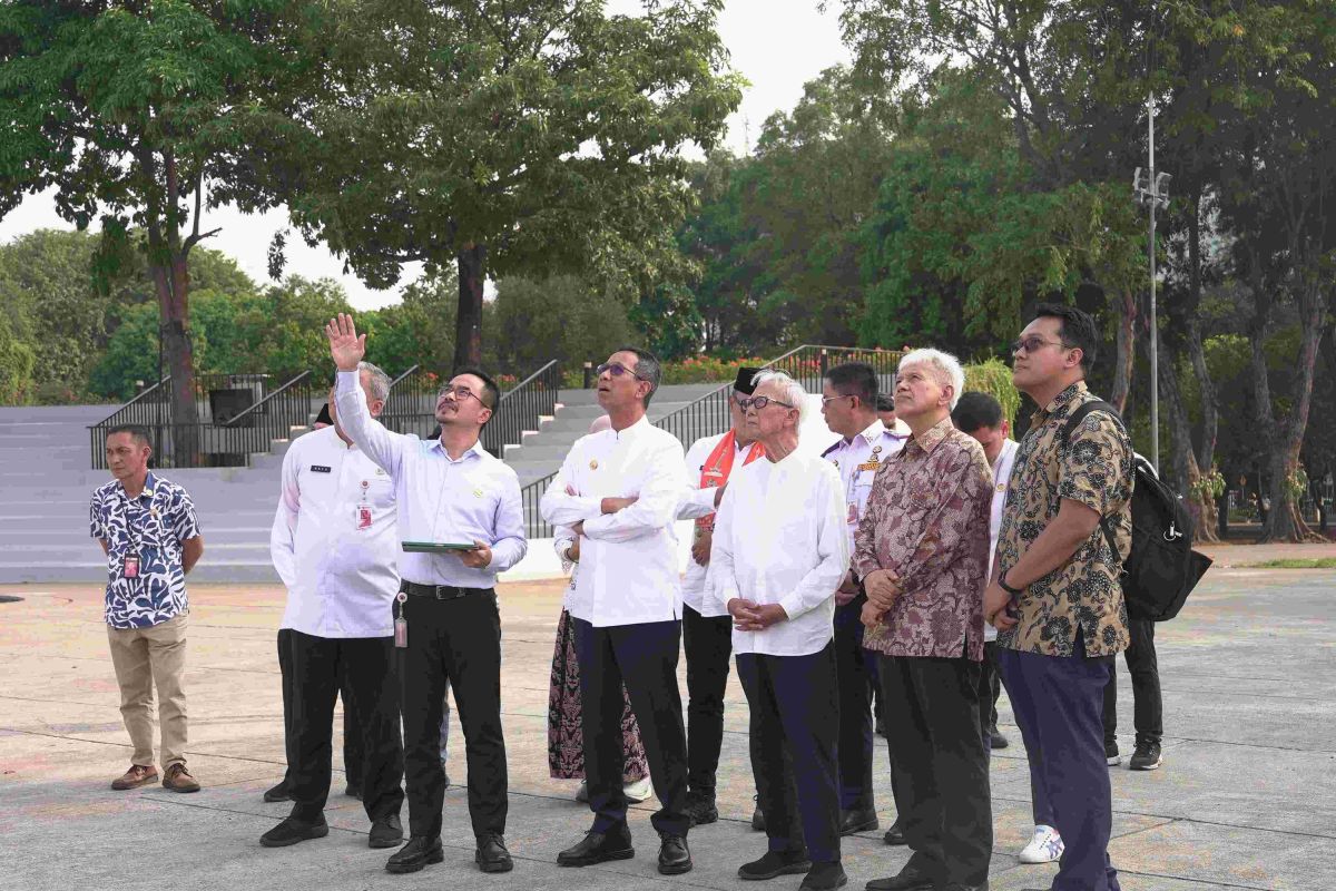 Konservasi Monumen Pembebasan Irian Barat butuh waktu sebulan