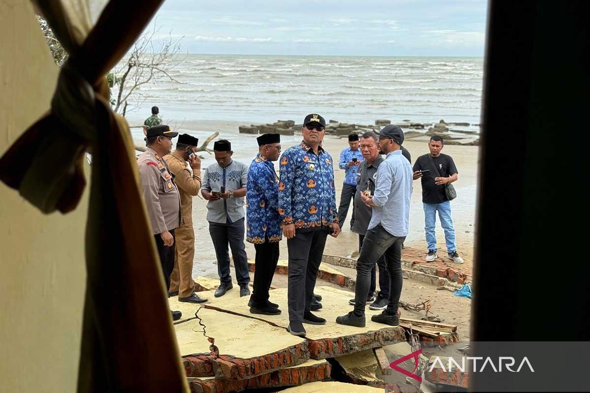 Dua rumah di Aceh Timur rusak akibat abrasi