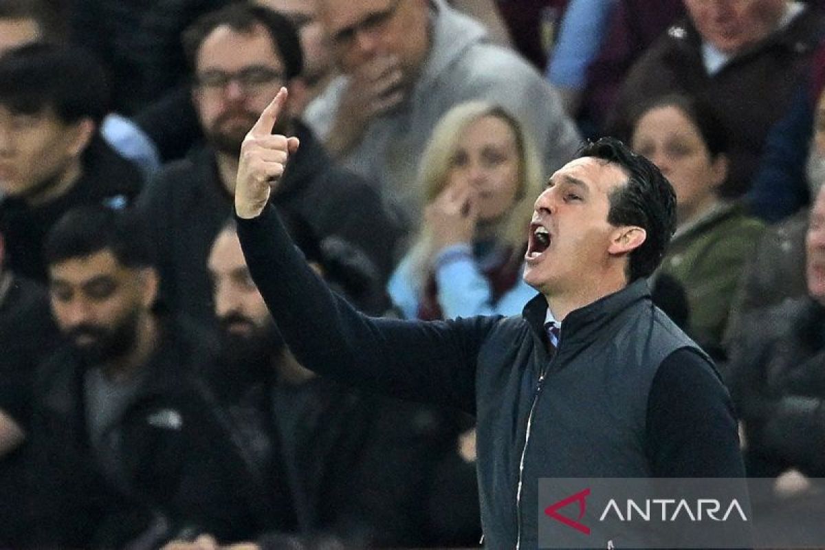 Emery sangat puas dengan performa Aston Villa di Liga Champions