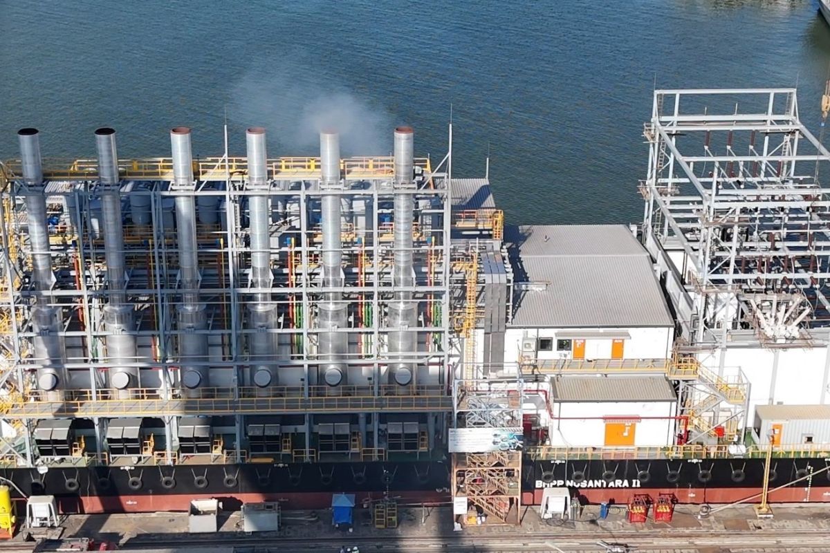 PAL Indonesia completes second 60-MW barge-mounted power plant