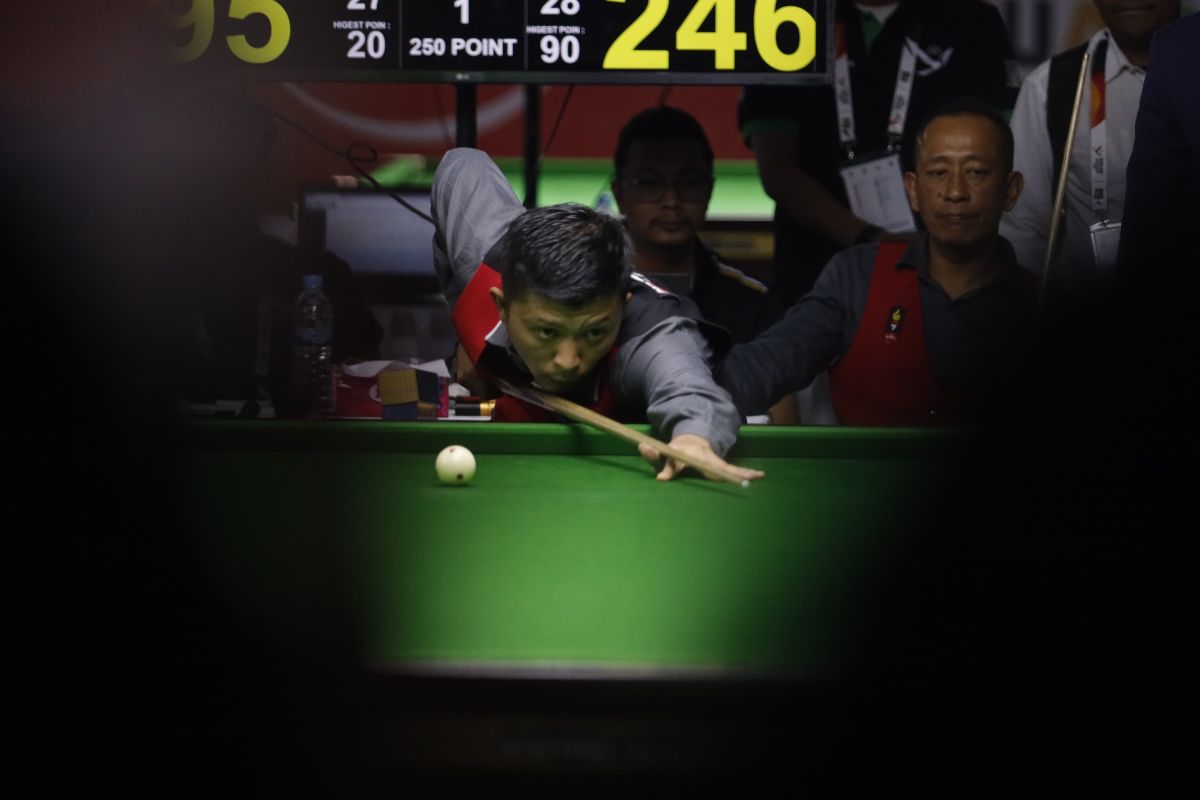 Lolos seleknas, Marlando targetkan naik podium biliar SEA Games 2025