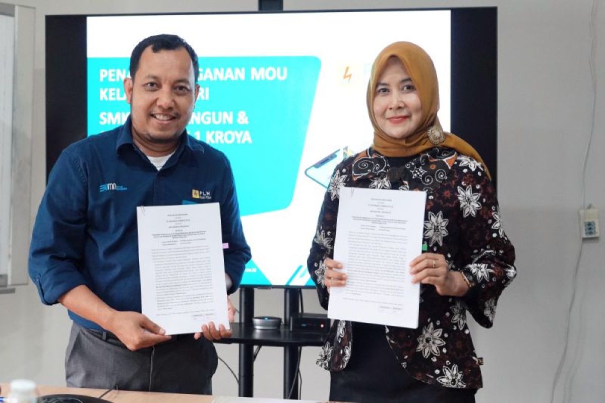 PLN Icon Plus kerja sama bidang pendidikan dengan SMK Negeri 1 Binangun dan SMK Ma'arif Kroya