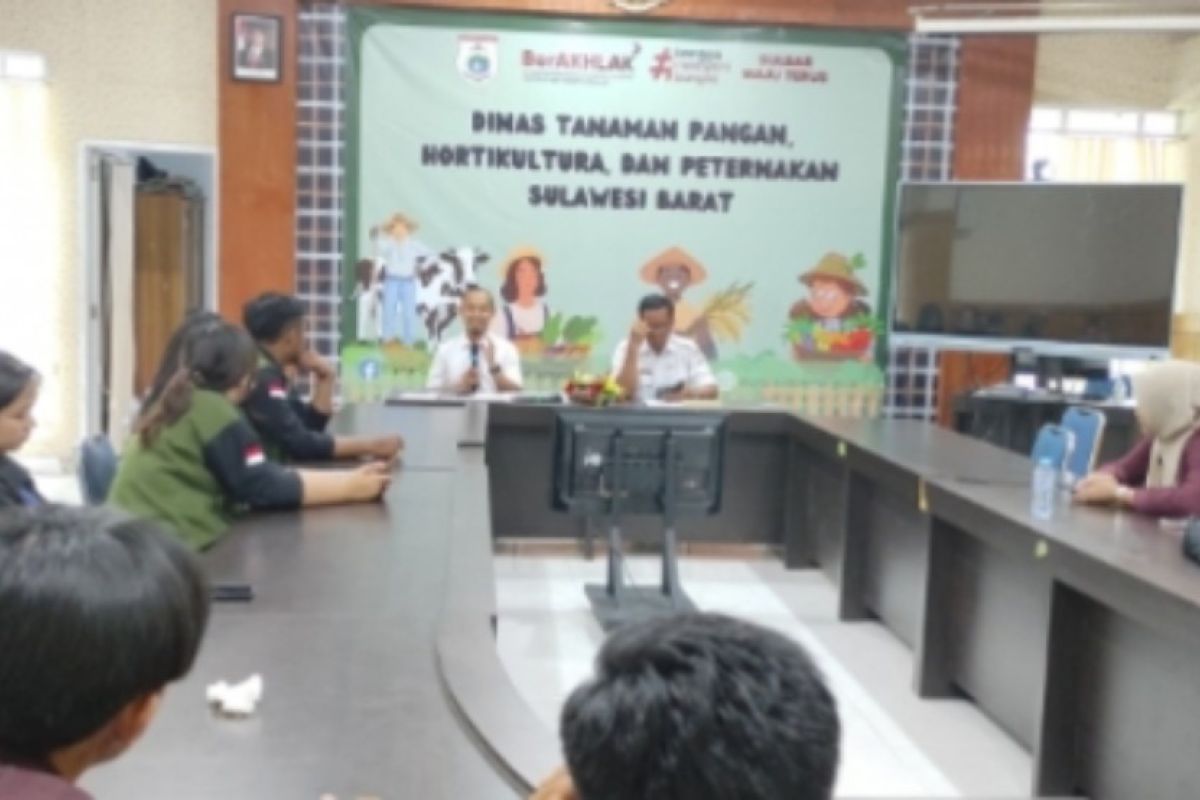 Pemprov Sulbar ajak mahasiswa berinovasi di bidang pertanian