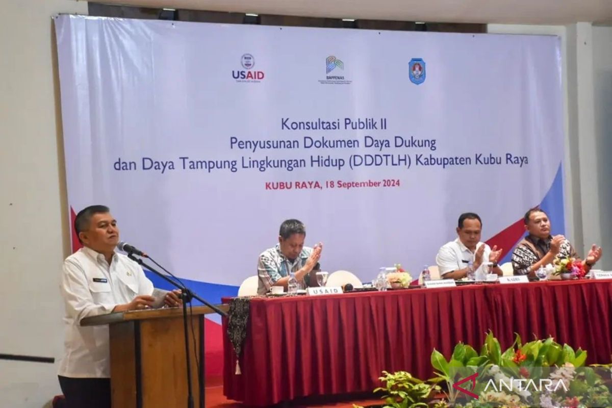 Pemkab Kubu Raya Kalbar gelar konsultasi publik susun dokumen DDDTLH-KLHS